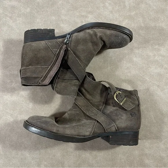 Shoe Born Trinculo Grey Distressed Born Shoes Born Boots Womens